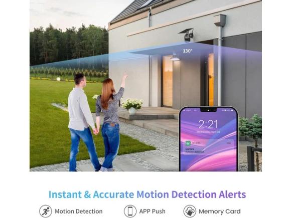 Outdoor Solar-Powered Cellular Security Camera — Security Camera, SOLIOM
