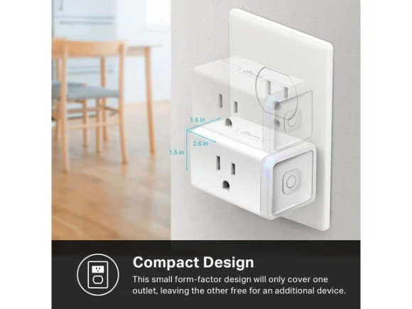 Smart Plug Mini, 4 Count (Pack of 1) — Smart Plug, Kasa