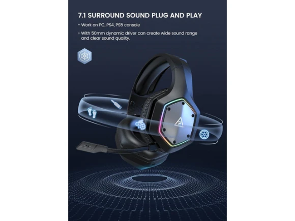 Wireless Gaming Headset — Wireless Earbuds, EKSA