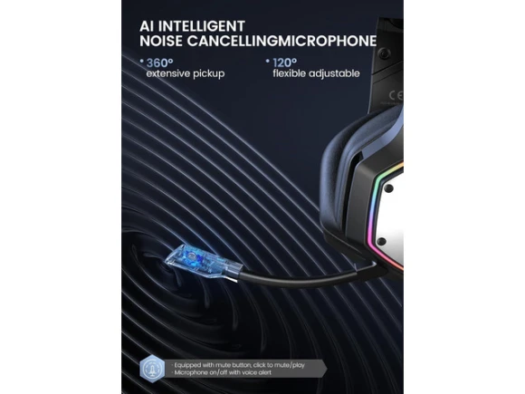 Wireless Gaming Headset — Wireless Earbuds, EKSA
