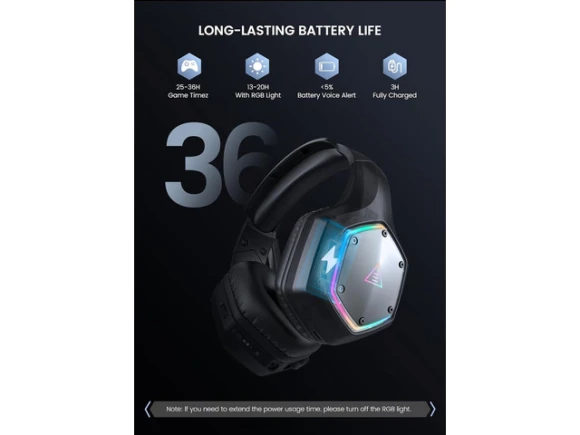 Wireless Gaming Headset — Wireless Earbuds, EKSA