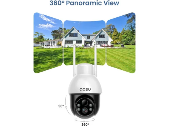 Wireless Outdoor Security Camera — Security Camera, AOSU
