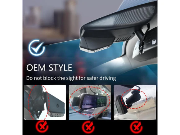 4K Dash Cam with 64GB Card for Mazda CX-5 and CX-9 — Dash Cam, SOYE