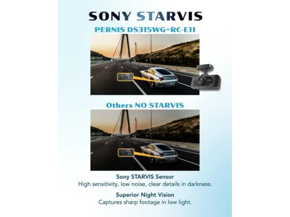 4K Front and Rear Dash Camera — Dash Cam, SOYE