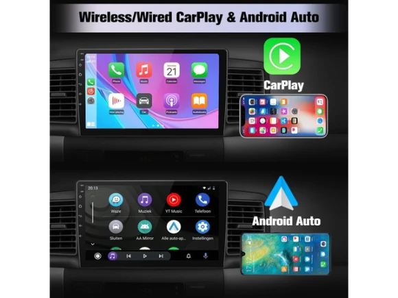 Car Radio Stereo with 9-Inch Touchscreen — Car Infotainment System, SOYE