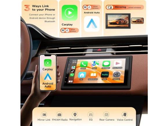 Double DIN Car Stereo — Car Infotainment System, SOYE