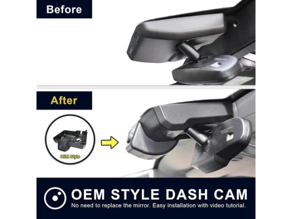 Front and Rear Dash Cameras with 128 GB Card — Dash Cam, SOYE