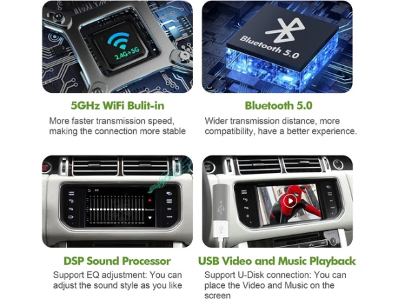 Wireless CarPlay Receiver — Car Infotainment System, SOYE
