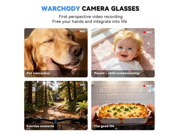 Black Smart Glasses — Smart Glasses, Generic Logic, Inc.