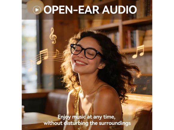 Black Smart Glasses — Smart Glasses, Generic Logic, Inc.