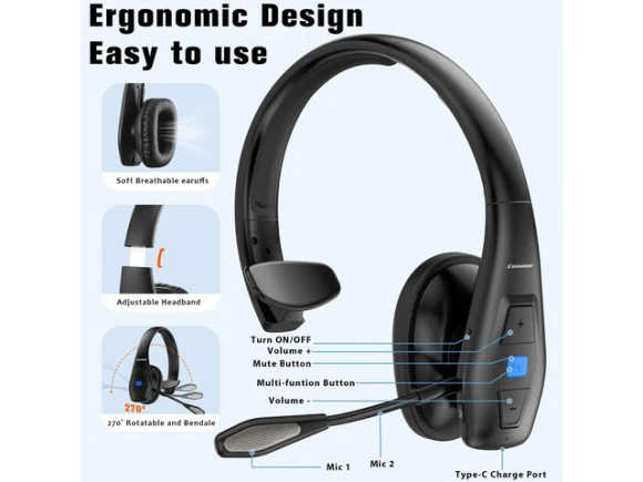 Bluetooth headset — Wireless Earbuds, CONAMBO