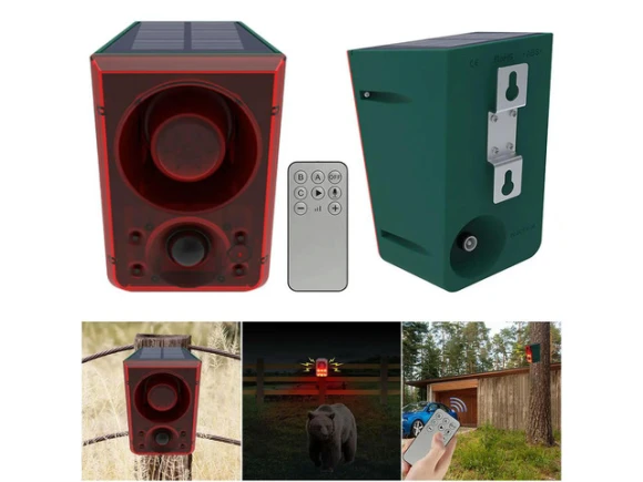 Solar Outdoor Motion Sensor Alarm — Motion Sensor, YINGHUA