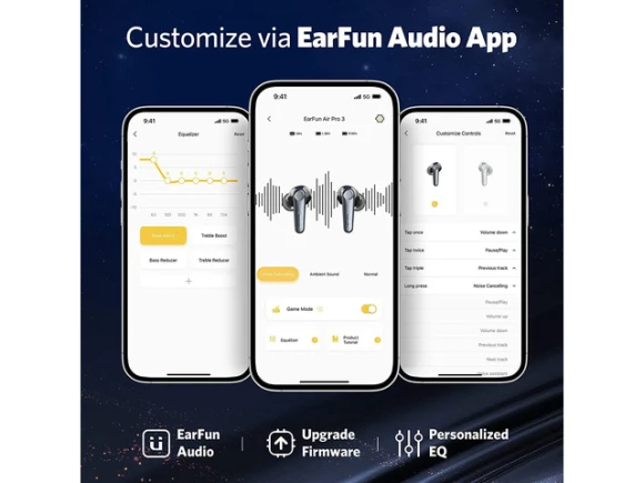Wireless Noise-Cancelling Earbuds with Bluetooth 5.3 — Wireless Earbuds, Zell