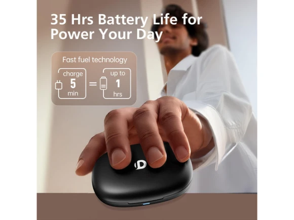 Black Headphones — Wireless Earbuds, TUKO