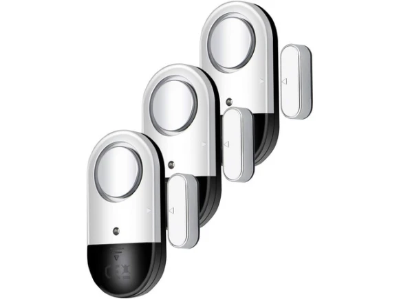 Door and Window Open Alarm Sensor, 3-Pack — Motion Sensor, upergo