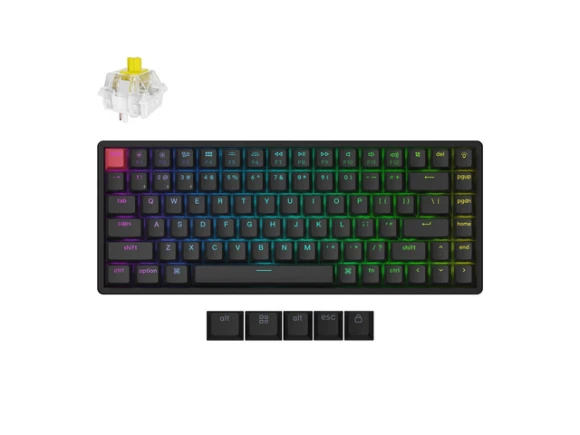 Mechanical Keyboard, Version 3, Black — Bluetooth Keyboard, Keychron