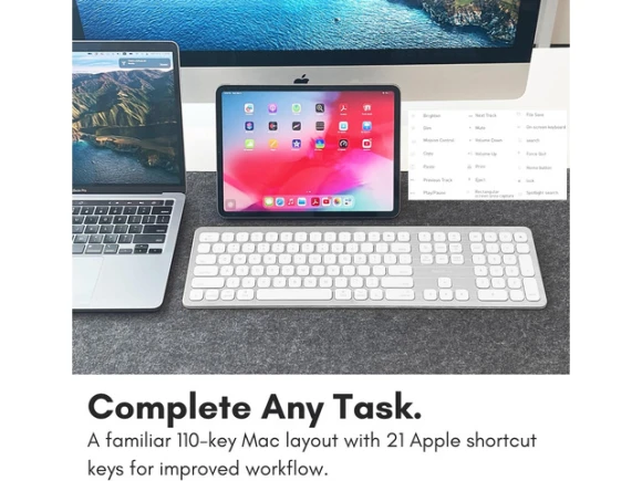 Premium Bluetooth Keyboard for Mac — Bluetooth Keyboard, Macally