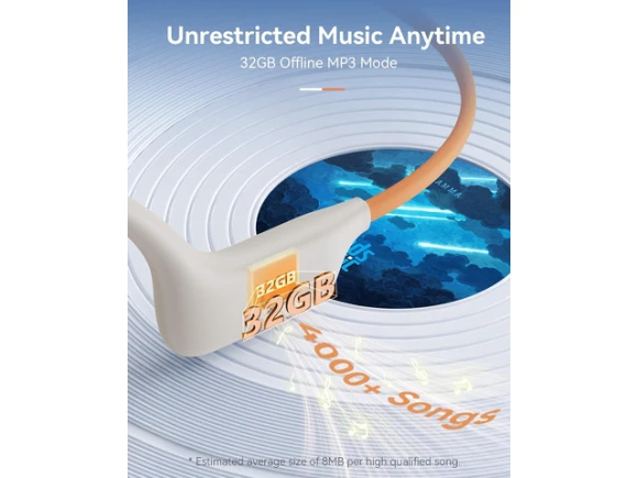 Wireless Bone-Conduction Headphones — Wireless Earbuds, TUKO