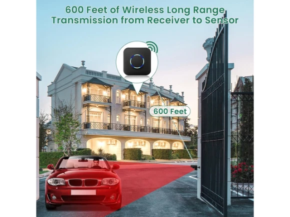 Wireless Driveway Motion Sensor Alarm — Motion Sensor, upergo