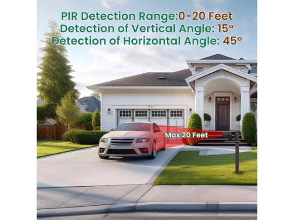 Wireless Driveway Motion Sensor Alarm — Motion Sensor, upergo