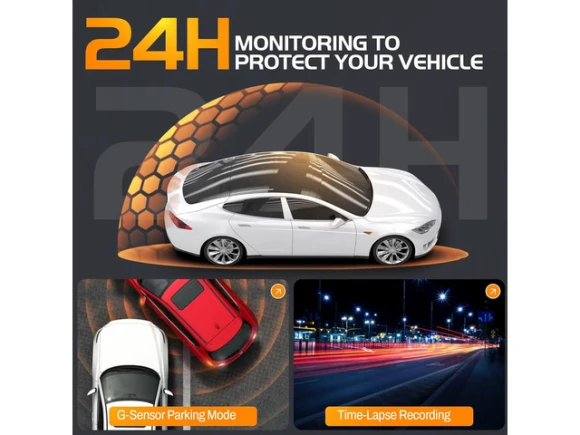 Front and Rear Dash Camera System — Dash Cam, ilepo