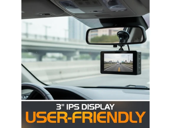 Front and Rear Dash Camera System — Dash Cam, ilepo