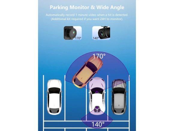 Front and Rear Dash Camera with 32GB SD Card — Dash Cam, ilepo