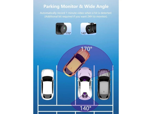 Front and Rear Dash Camera with 32GB SD Card — Dash Cam, ilepo