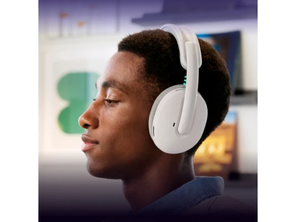 White Wireless Gaming Headset — Wireless Earbuds, Logitech
