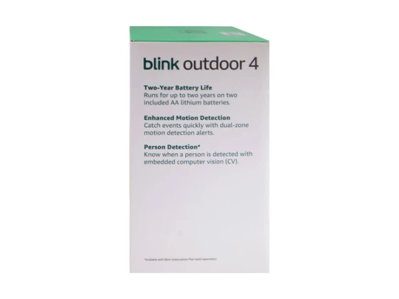 Wireless Smart Security Camera, 5 Cameras, Sync Module Core Included — Security Camera, Blink