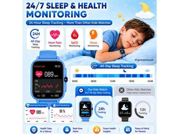 Kids Smartwatch / Fitness Tracker — Kids Smart Watch, Generic Logic, Inc.