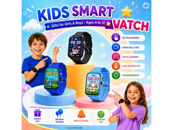 Kids Smartwatch / Fitness Tracker — Kids Smart Watch, Generic Logic, Inc.