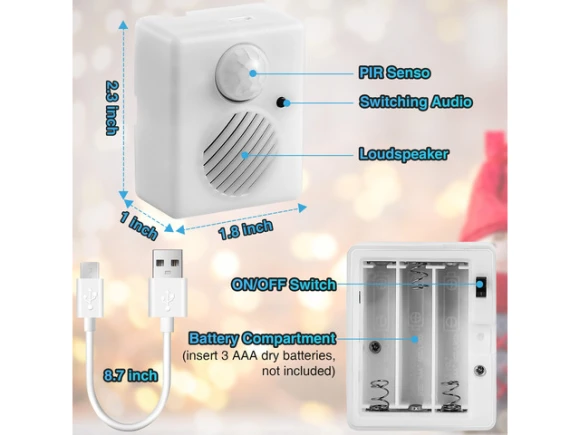 Motion-Activated Sound Player — Motion Sensor, Generic Logic, Inc.