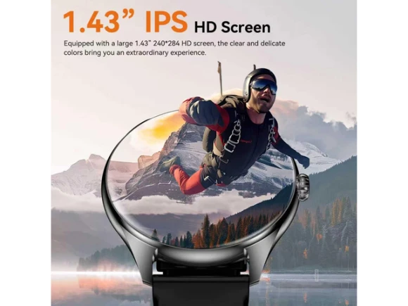 Smartwatch with 1.43-Inch AMOLED Display — Smart Watch, Generic Logic, Inc.