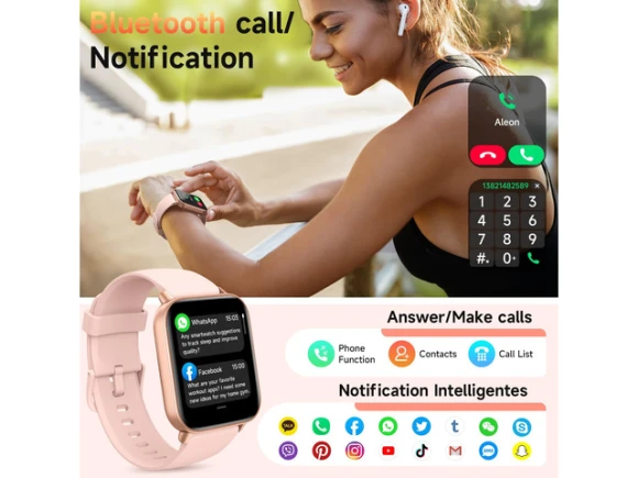 Smartwatch with 1.85' HD display — Smart Watch, Generic Logic, Inc.