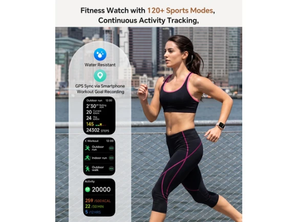 Smartwatch with 1.85' HD display — Smart Watch, Generic Logic, Inc.