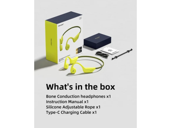 Open-Ear Bone-Conduction Headphones — Wireless Earbuds, Generic Logic, Inc.