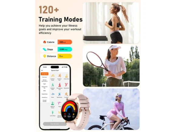 Smartwatch with 1.27-inch TFT Display and Bluetooth Calling — Smart Watch, Generic Logic, Inc.