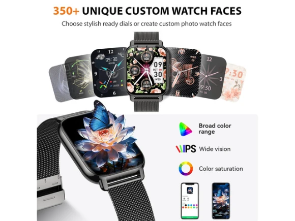 Smartwatch with Bluetooth Calling and AI Voice Control — Smart Watch, Generic Logic, Inc.