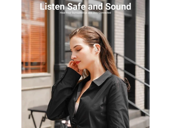 Wireless Bluetooth Earbuds with Ear Hooks — Wireless Earbuds, Generic Logic, Inc.