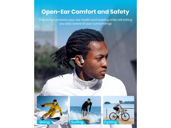 Bone-Conduction Swimming Headphones — Wireless Earbuds, Generic Logic, Inc.