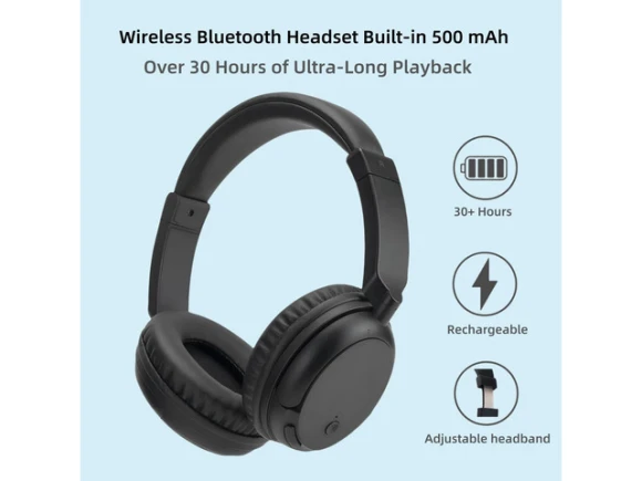 Wireless Over-Ear Headphones — Wireless Earbuds, Generic Logic, Inc.