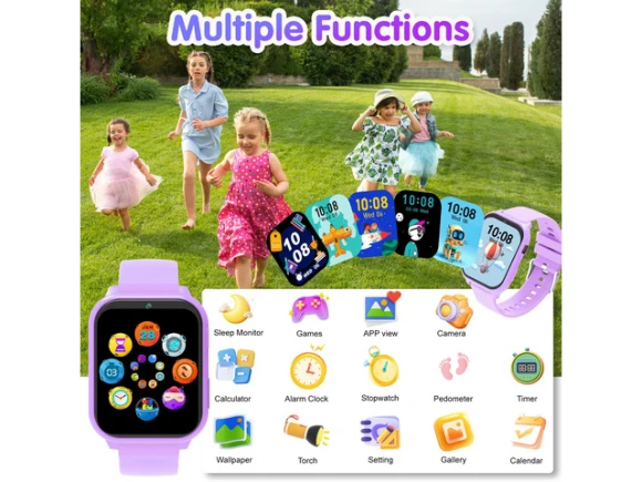 Kids' Smartwatch, Purple — Kids Smart Watch, Generic Logic, Inc.