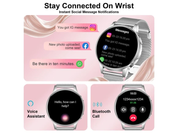 Smartwatch with 3 Bands — Smart Watch, Generic Logic, Inc.