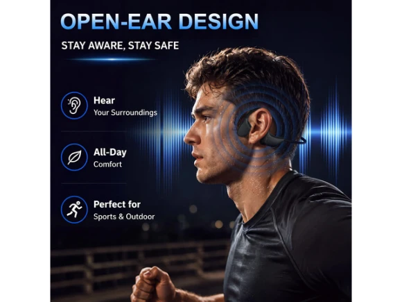 Bone Conduction Headphones — Wireless Earbuds, Generic Logic, Inc.