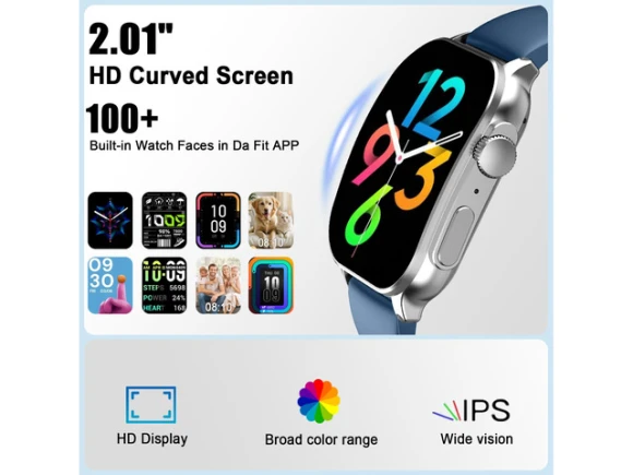 Blue Smart Watch — Smart Watch, Generic Logic, Inc.