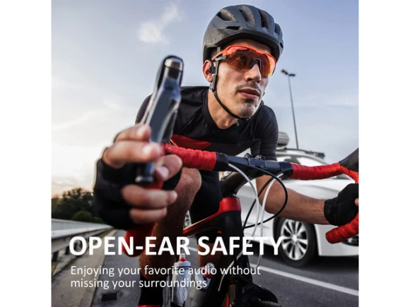 Open-Ear Bone Conduction Headphones — Wireless Earbuds, Generic Logic, Inc.