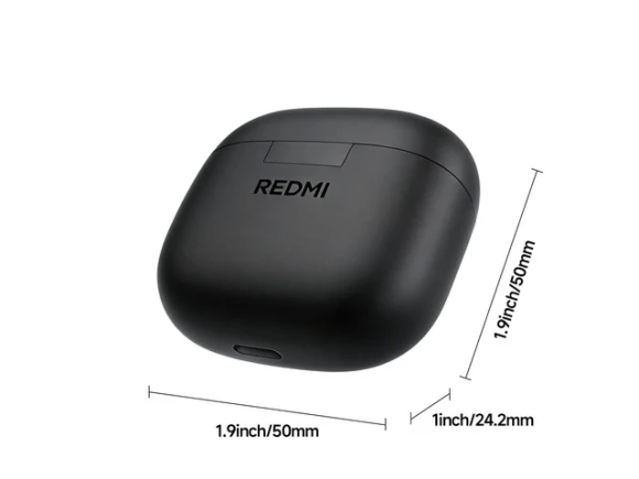 Wireless Earphones, Black — Wireless Earbuds, Redmi