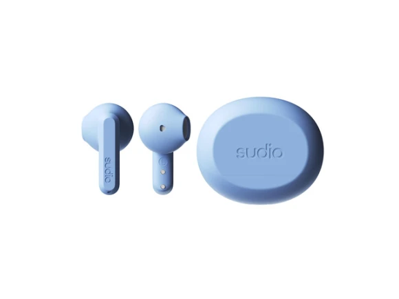 Blue Wireless Earbuds — Wireless Earbuds, Generic Logic, Inc.