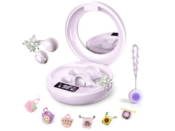 Clip-on open-ear earbuds — Wireless Earbuds, Generic Logic, Inc.